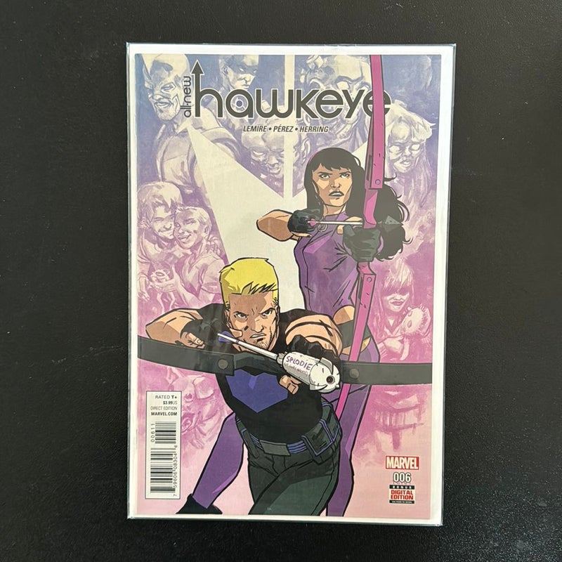 Hawkeye # 006 Marvel Comics 