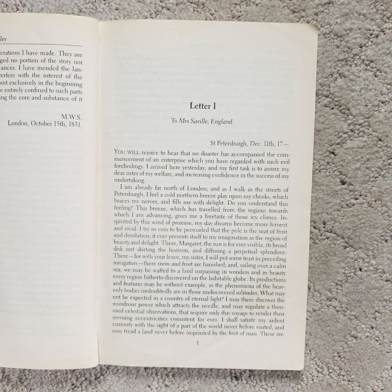 Frankenstein (Dover Thrift Edition, 1994)