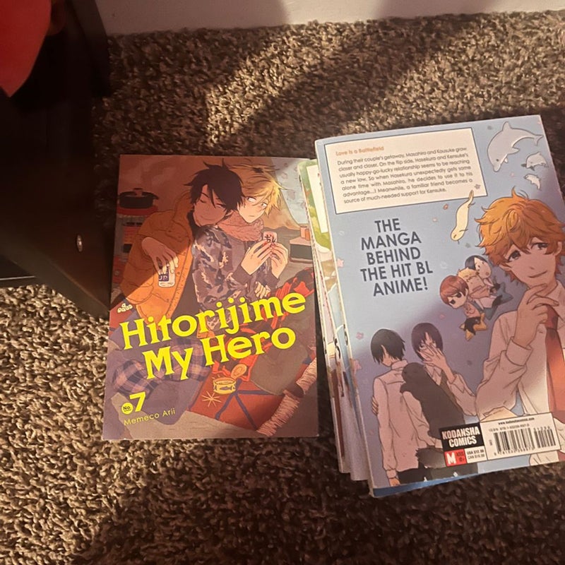 Hitorijime my hero manga vol 1-7