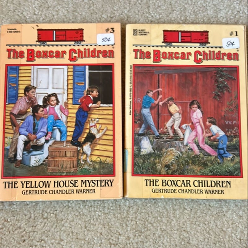 The boxcar children & the yellow house mystery (books 1 & 3)