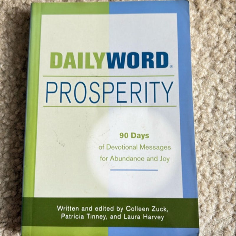 DAILY WORD Prosperity