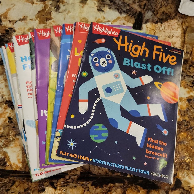 High Five - Highlights 2021 - 12 issues