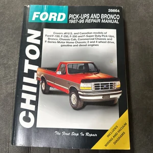 CH Ford PickUps Bronco F150-350 1976-96 - USE9781620922941