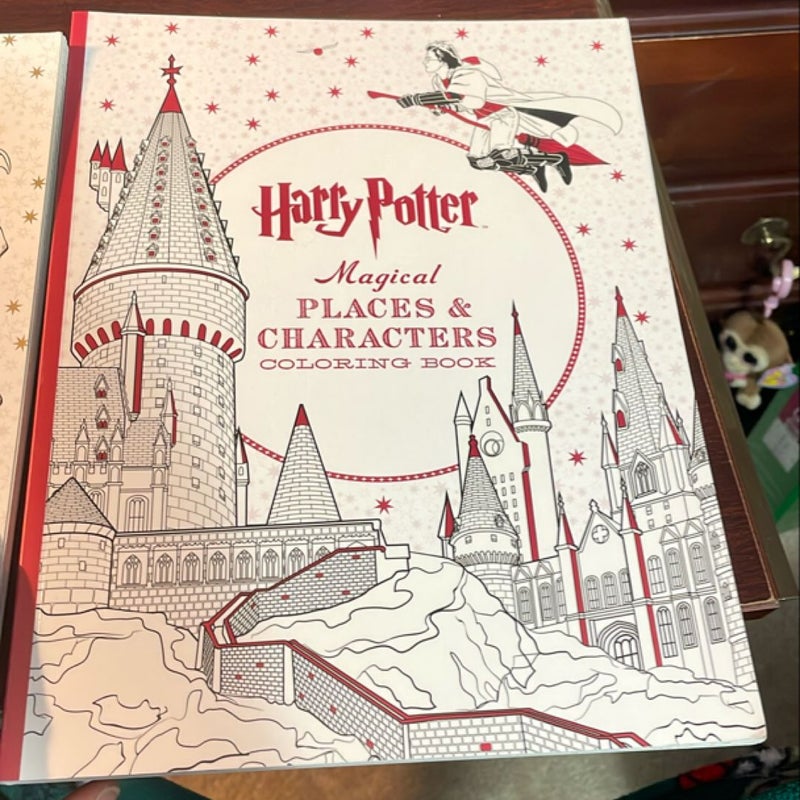 Harry Potter - The Coloring Book and Magical Places and Characters