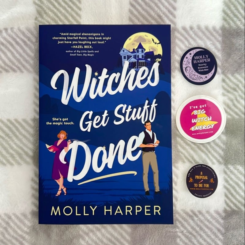 Witches Get Stuff Done - SIGNED