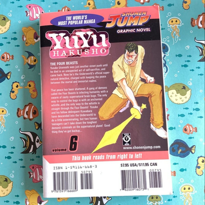 YuYu Hakusho, Vol. 6 (first printing)