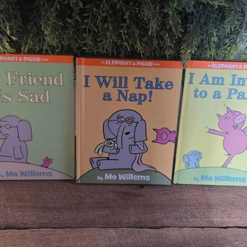 Mo Willems Elephant and Piggie Book Lot 