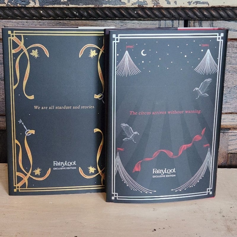 HANDSIGNED Fairyloot The Night Circus and The Starless Sea by Erin Morgenstern
