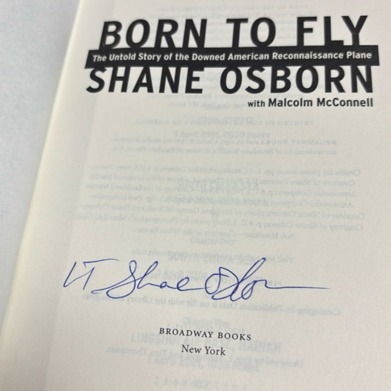 *Signed* Born to Fly