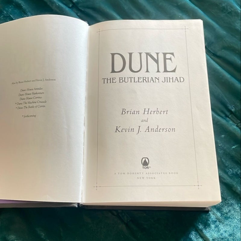 Dune The Butlerian Jihad 