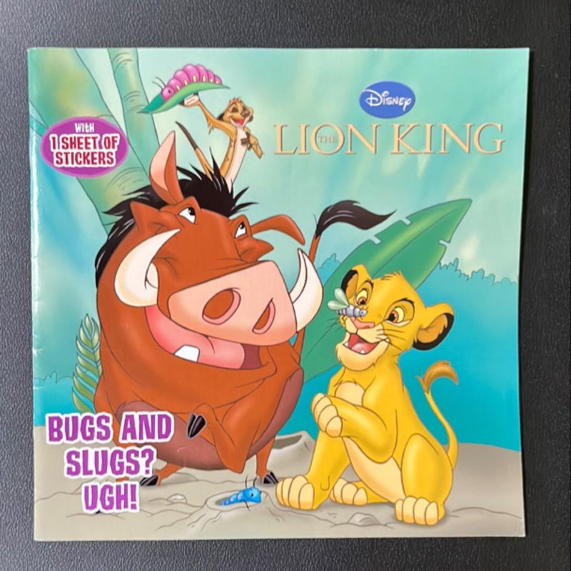 Disney The Lion King Bugs and Slugs? Ugh!