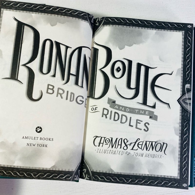 Ronan Boyle and the Bridge of Riddles (Ronan Boyle #1)