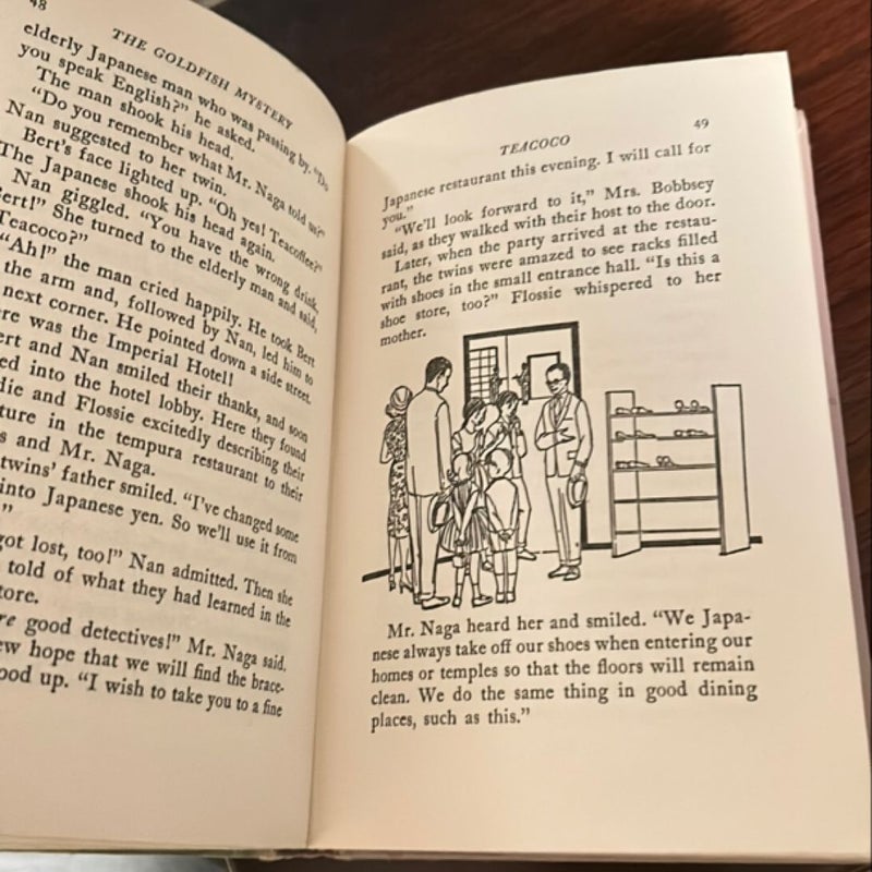 The Bobbsey Twins and the Goldfish Mystery 