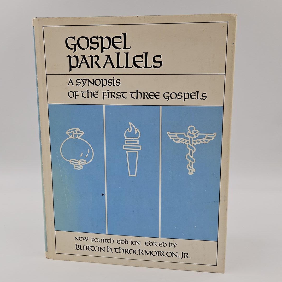 Gospel Parallels by Burton H. Throckmorton Hardcover Pangobooks