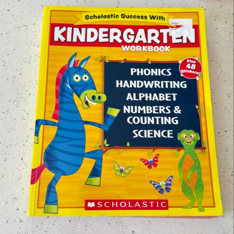 Scholastic Success With Kindergarten Workbook