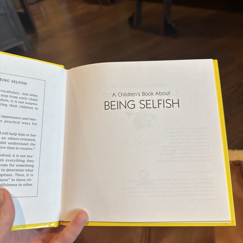 Being Selfish