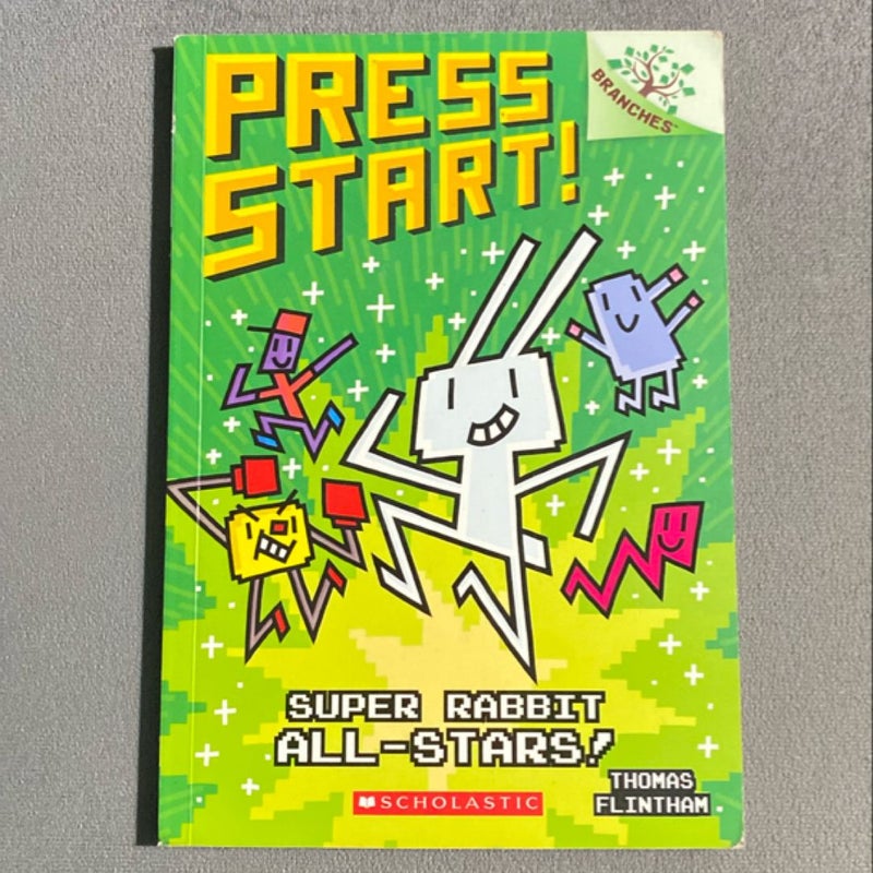 Super Rabbit All-Stars!: a Branches Book (Press Start! #8)