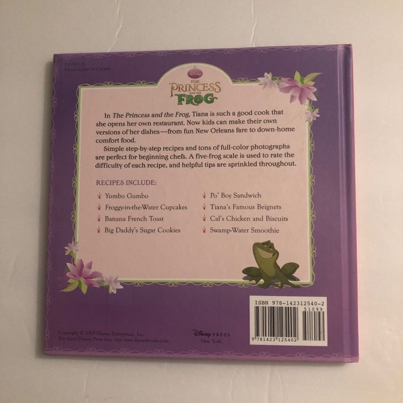 Disney Princess and The Frog Tiana’s Cookbook Recipes for Kids