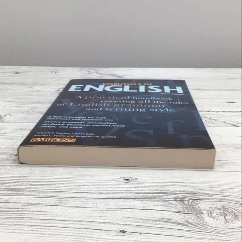 Essentials Of English