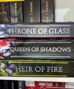 Heir of Fire, Queen of Shadows, Throne of Glass