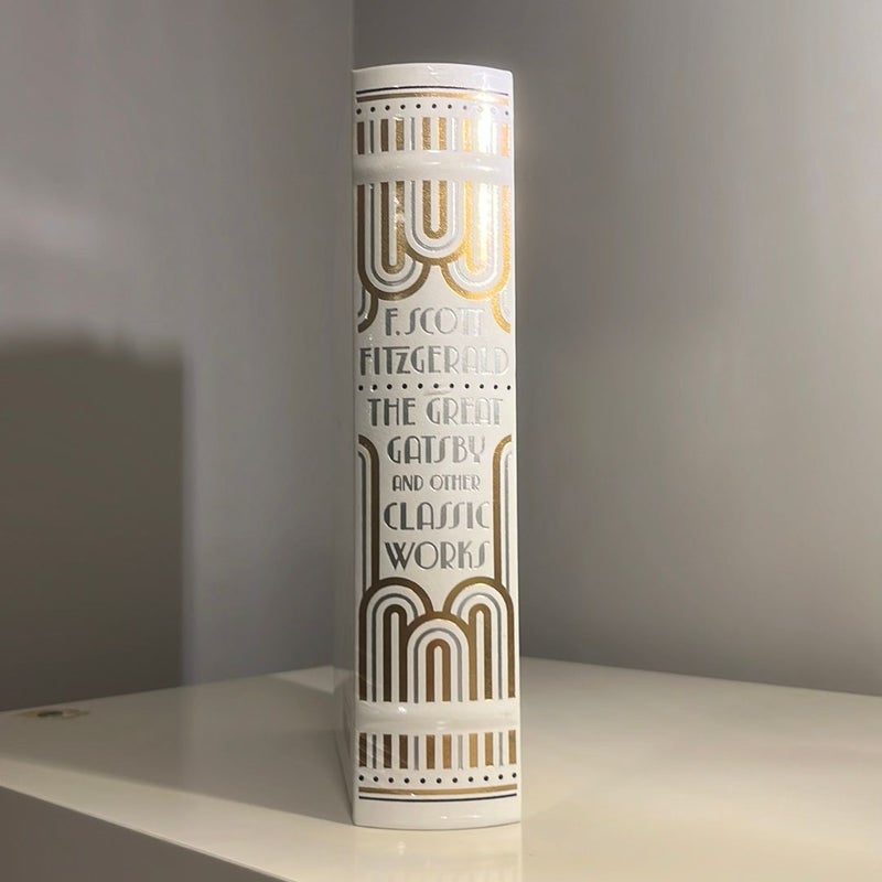B&N Great Gatsby and Other Classic Works Leather