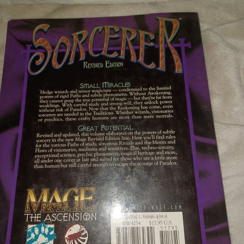 Sorcerer/ Mage Role playing Game.