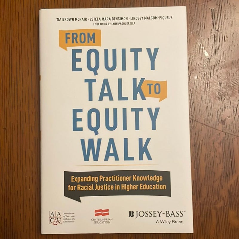 From Equity Talk to Equity Walk