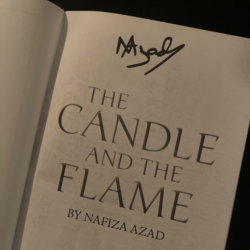 The Candle and the Flame *signed ARC