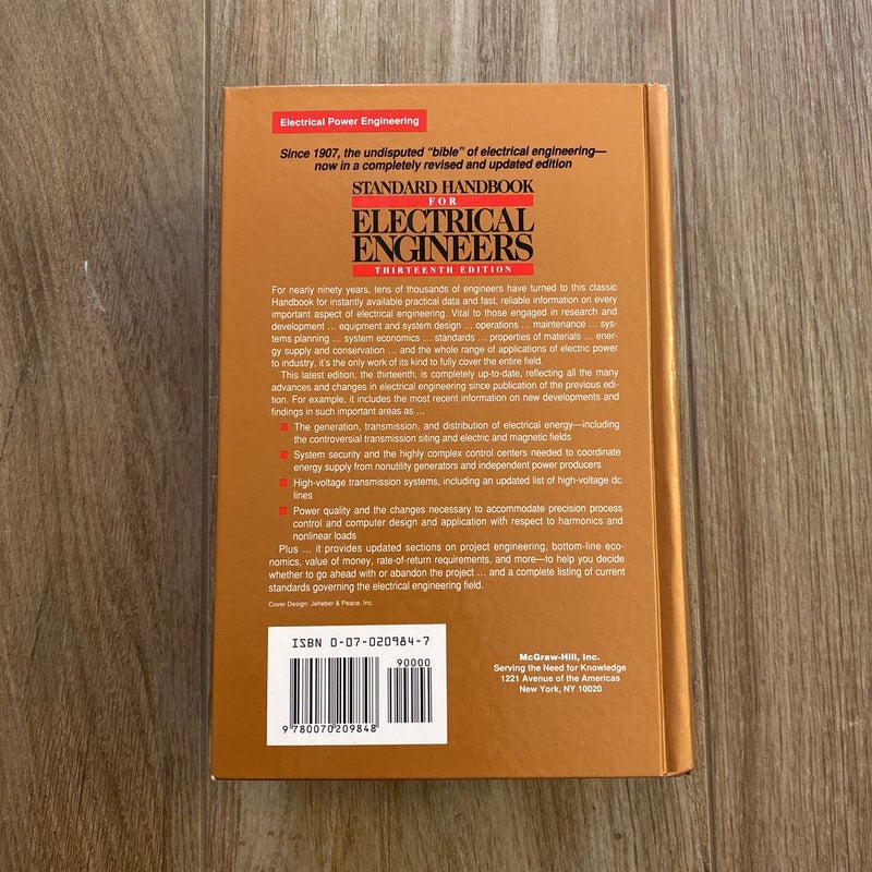 Standard Handbook for Electrical Engineers