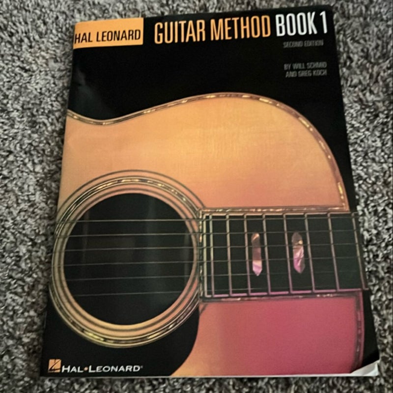 Hal Leonard Guitar Method Book 1