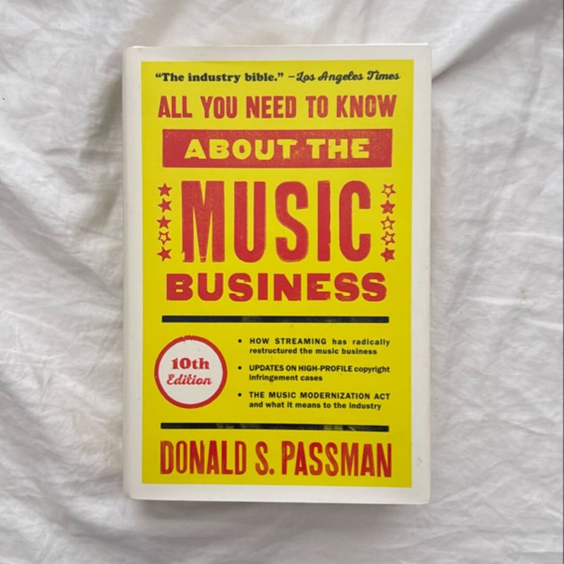 All You Need to Know about the Music Business