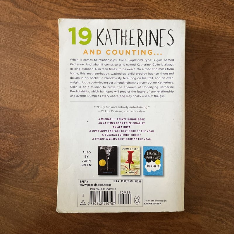 An Abundance of Katherines