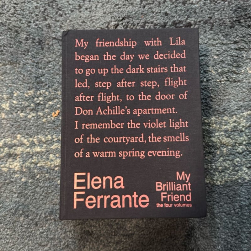 The Four Volumes: My Brilliant Friend