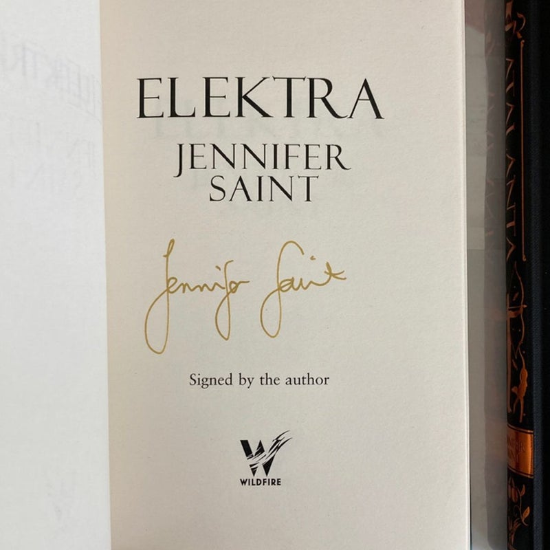 Waterstones Ariadne, Elektra & Atalanta SIGNED First Editions 1st Printings
