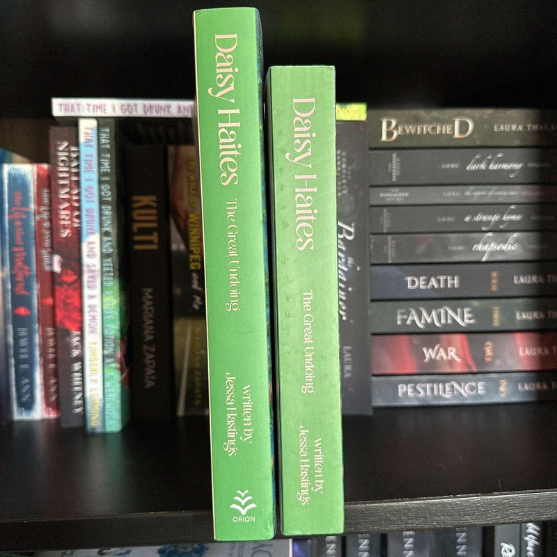 Daisy Haites: the Great Undoing OOP UK edition