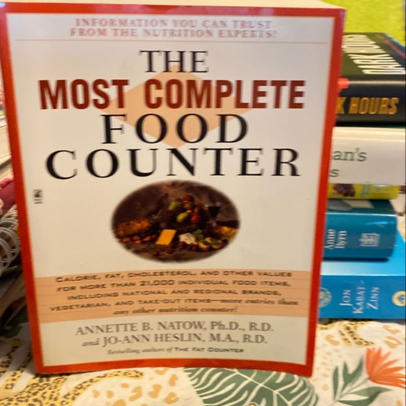 The Most Complete Food Counter