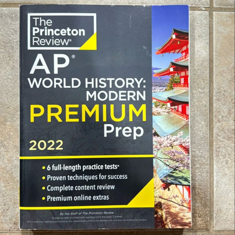 Princeton Review AP World History: Modern Premium Prep 2022 by The