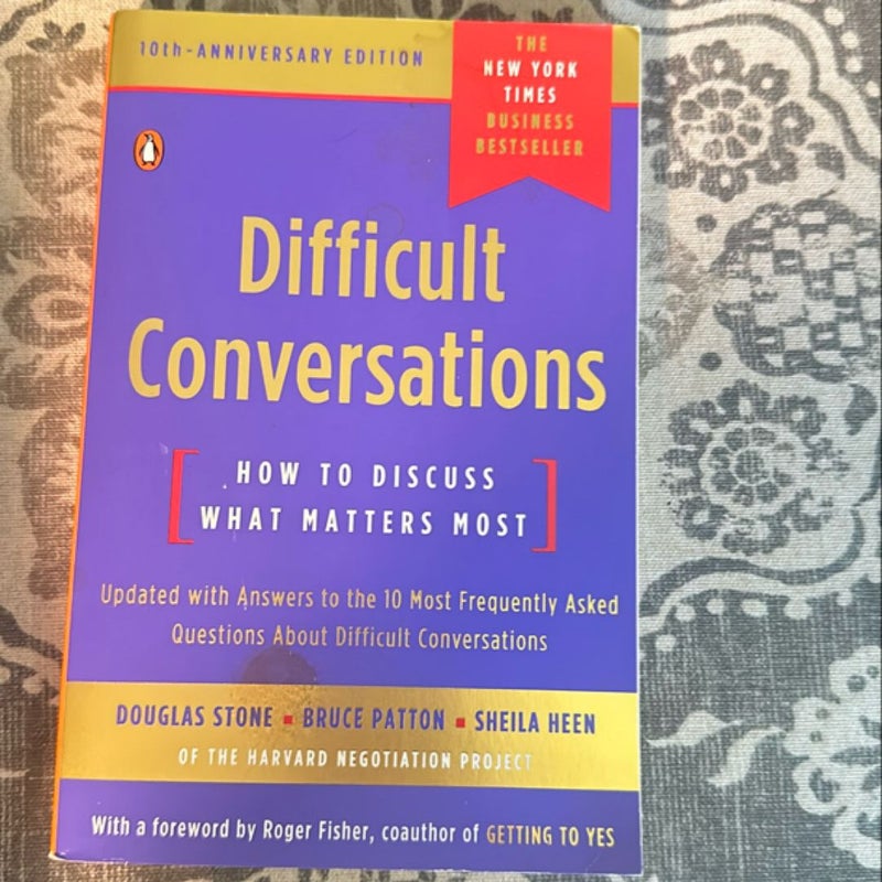 Difficult Conversations