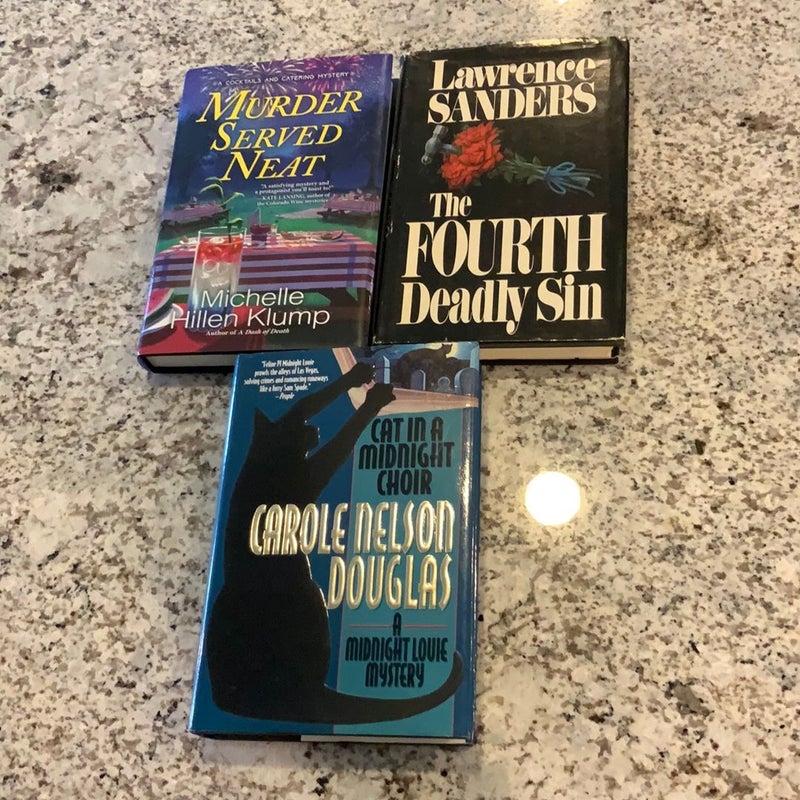Lot of 3 Mystery/ Detective