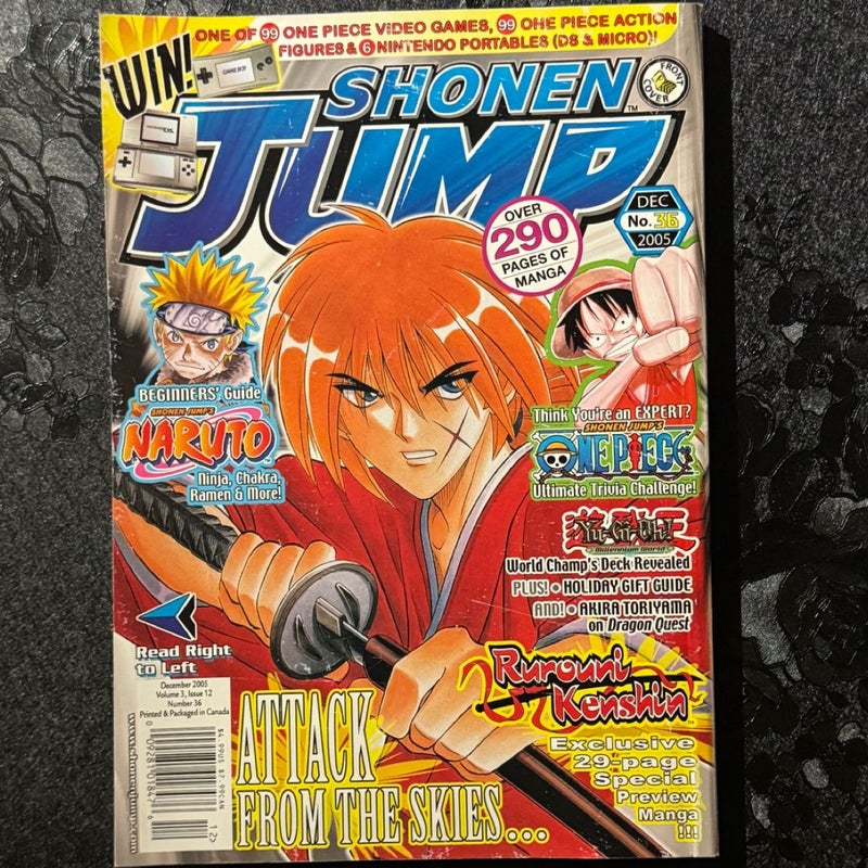 Shonen Jump Volume 3 Issue 12 Number 36 2005