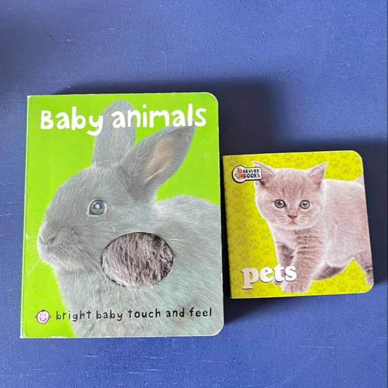 Bright Baby Touch and Feel Baby Animals