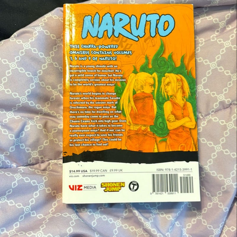 Naruto (3-In-1 Edition (Vol. 3)), Vol. 7-9