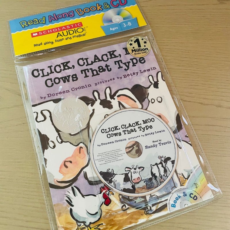 Click, Clack, Moo-Book & CD 
