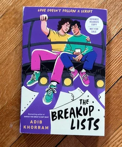 The Breakup Lists - ARC
