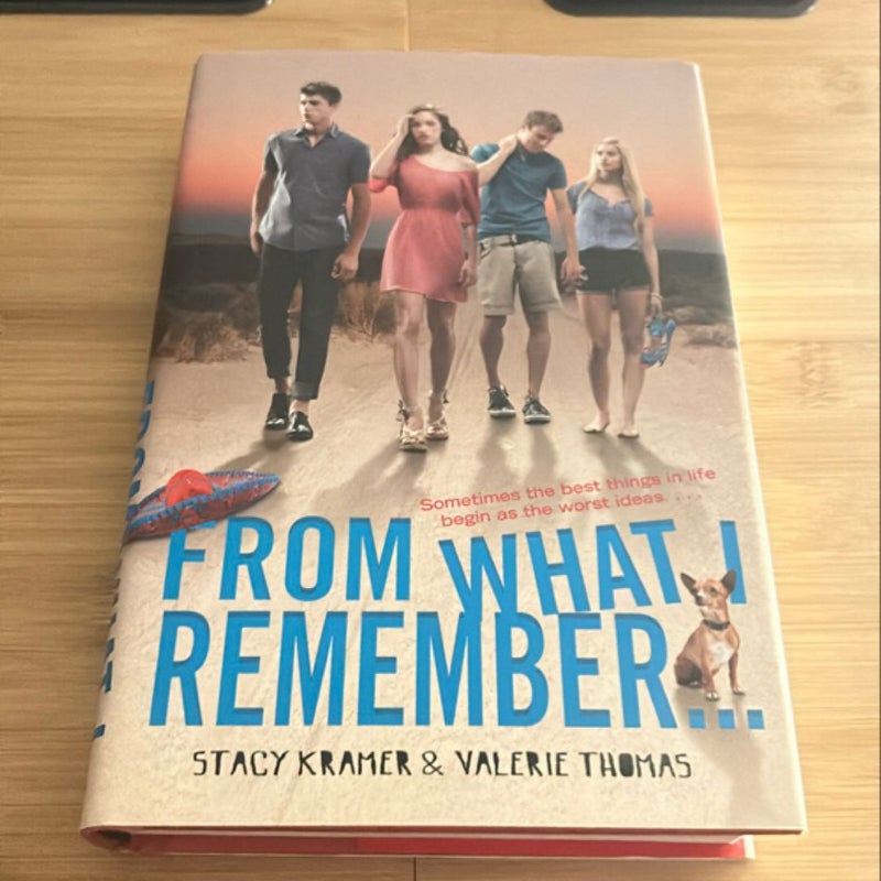 From What I Remember...(HARDCOVER)