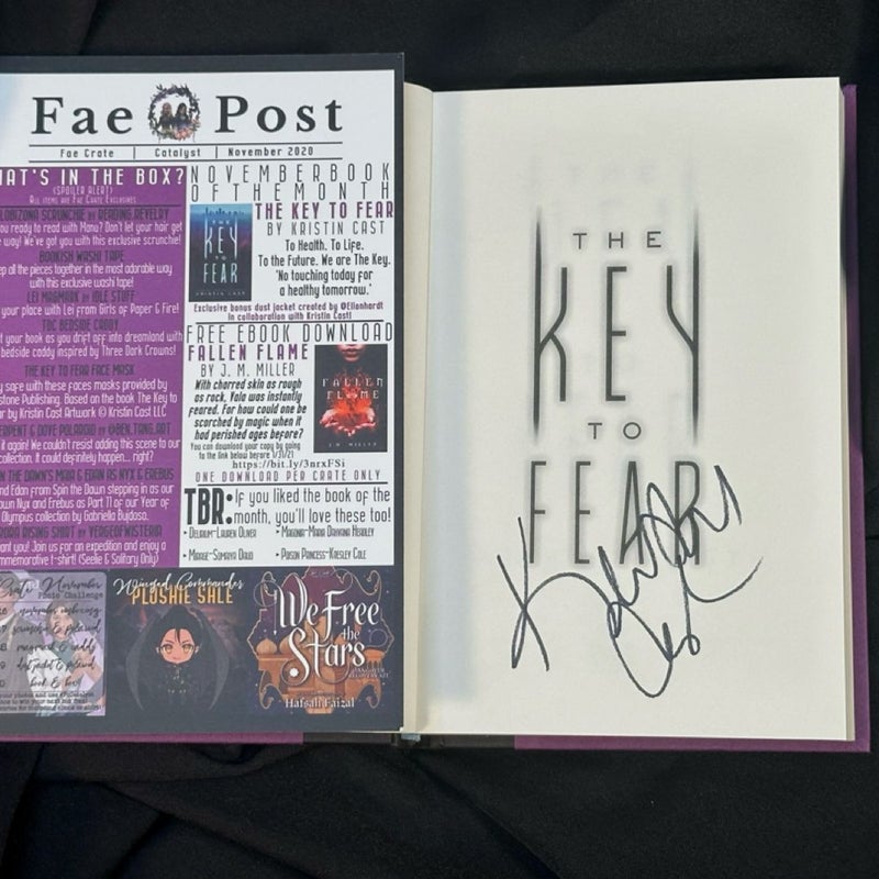 The Key to Fear (Fae Crate Exclusive Edition)