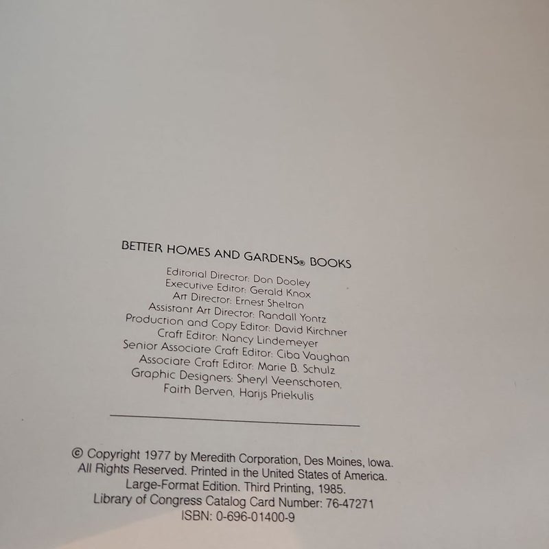 Better Homes and Gardens Crocheting & Knitting