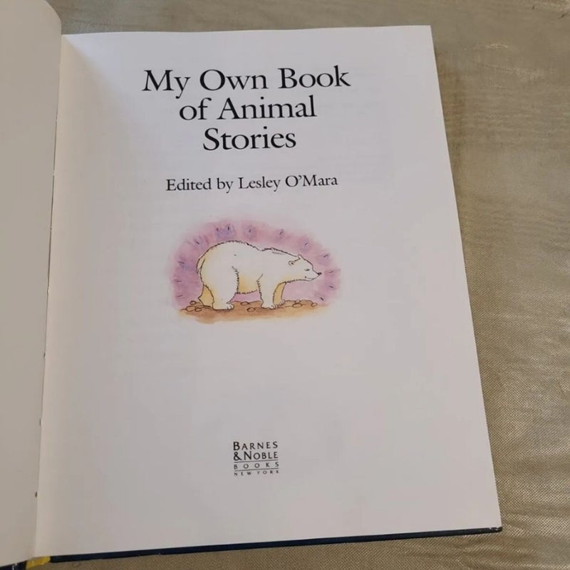 My Own Book of Animal Stories