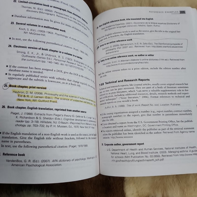 Publication Manual of the American Psychological Association