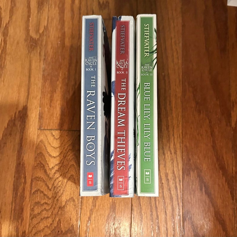 The Raven Boys (First 3 books)